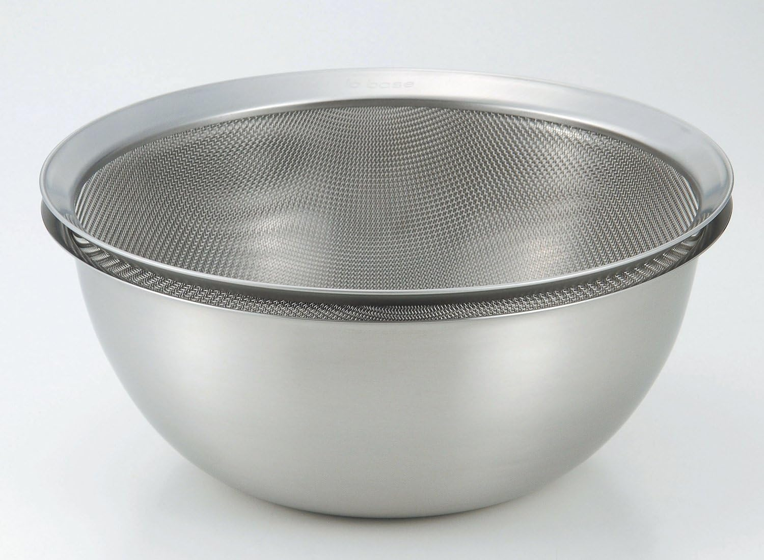 La Base LB-9354 Tsubamesanjo Stainless Steel round Colander & Bowl, Medium, 2-Piece Set, Made in Japan image number 5