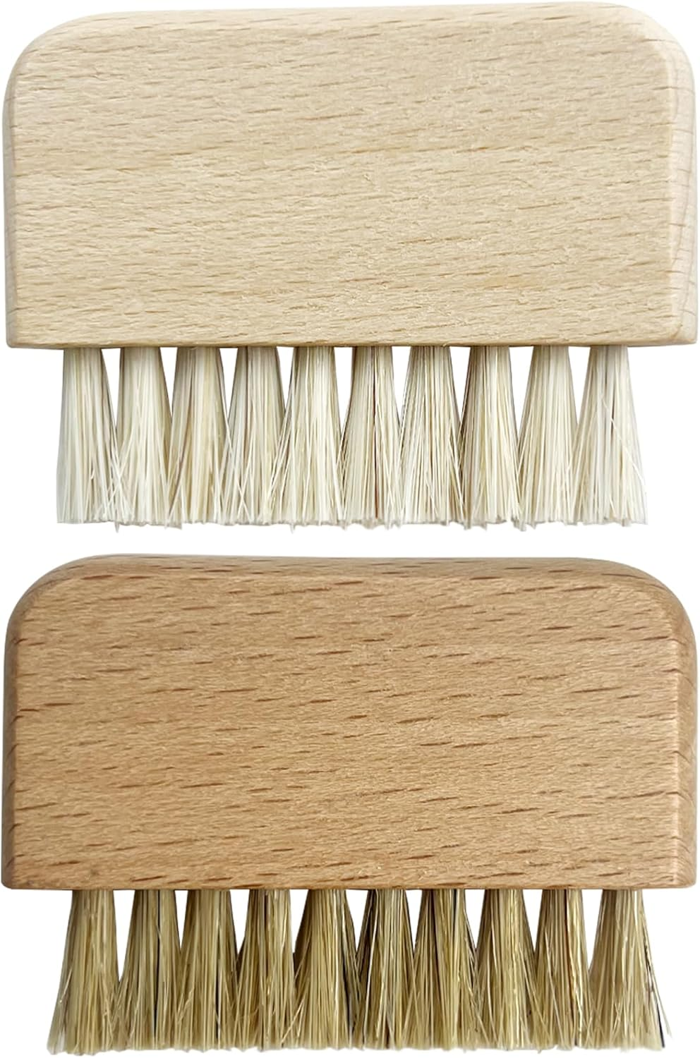Natural Beech Wood Nail Brush Non-Slip Hand and Toenail Cleaning Brush Compact and Durable Bristle Scrub for Home and Travel image number 5