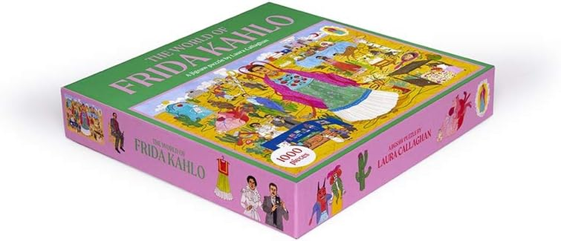 The World of Frida Kahlo 1000 Piece Puzzle: a Jigsaw Puzzle image number 1