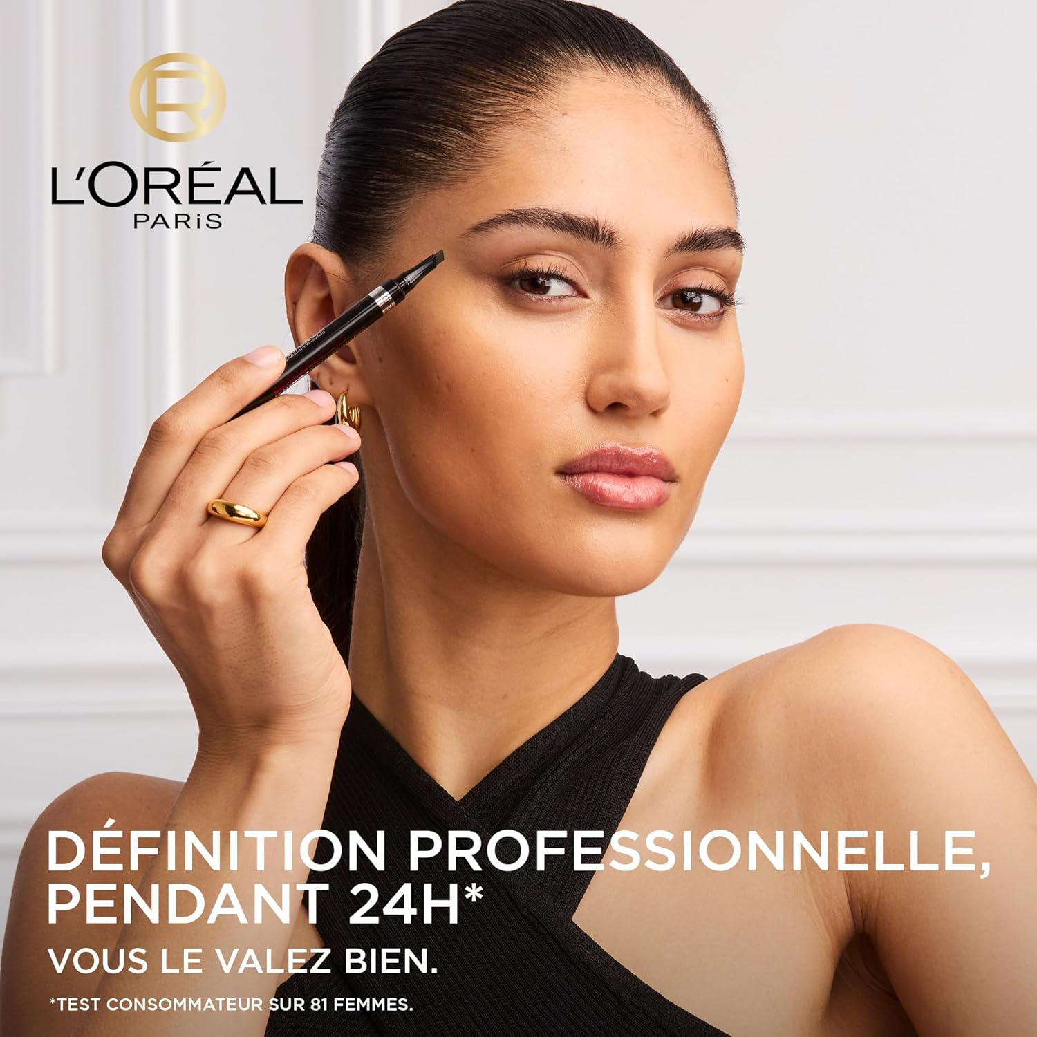 L'Oreal Paris Infallible Brow Xpert Longwear Eyebrow Pencil 1.0 Ebony