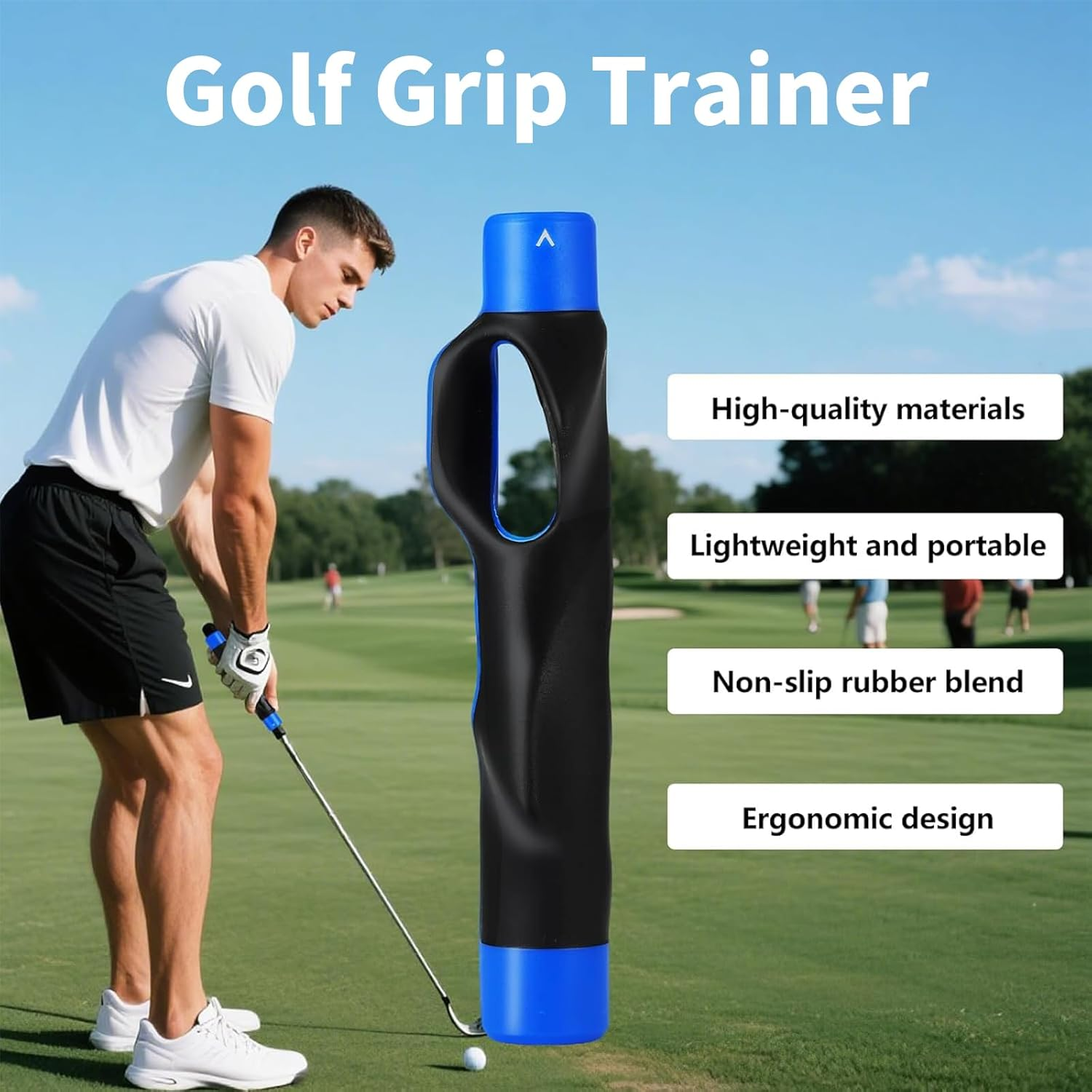 Rhoyee Golf Grip Trainer &ndash; Golf Training Aid for Correct Hand Position, Swing Improvement, and Grip Practice &ndash; Golf Club Grip Attachment for Beginners and Golf Enthusiasts image number 6