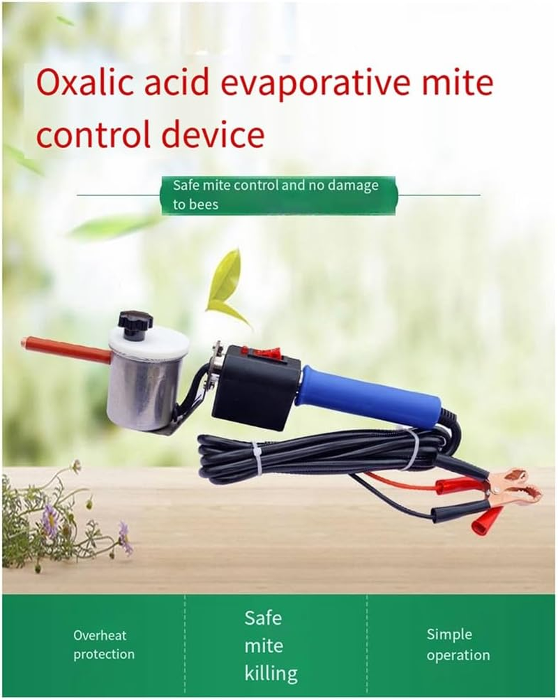 Upgraded Oxalic Acid Evaporator, Bee and Mite Atomizer, Electric Heating Bee and Acaricide Nest Door Evaporator Easy Install Easy to Use image number 5