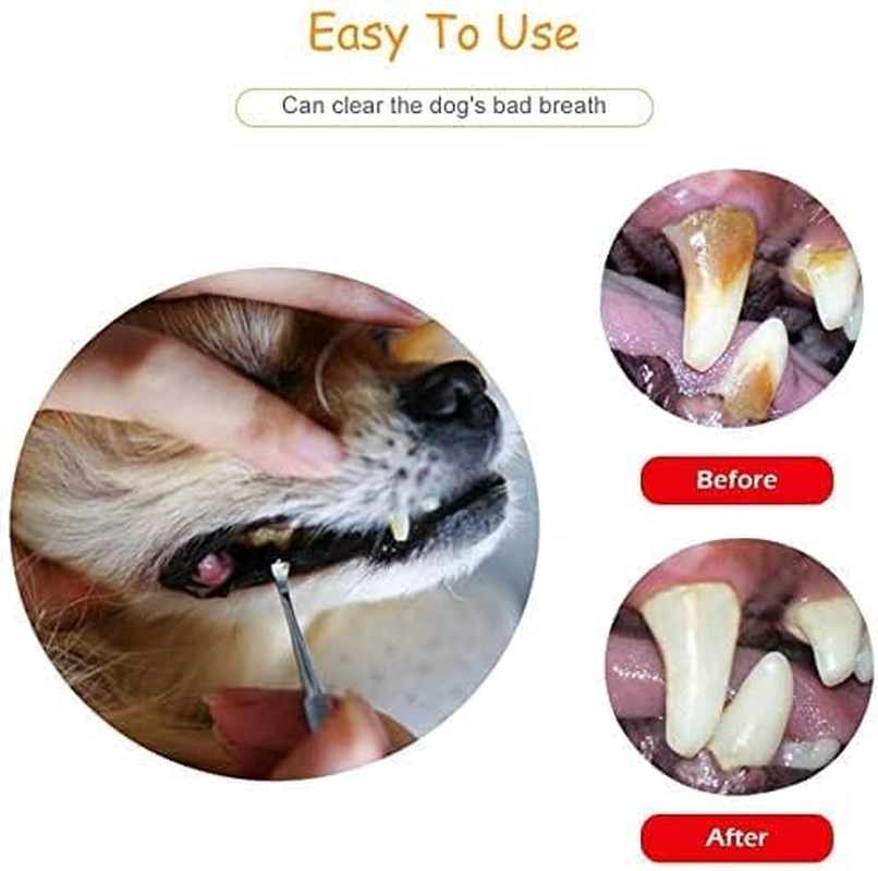 YSCARE Dental Care Kit for Pet Tartar Plaque Remover Dog Tooth Cleaner Dental Care Tooth Cleaning Kit for Cat 2Pcs Set image number 6