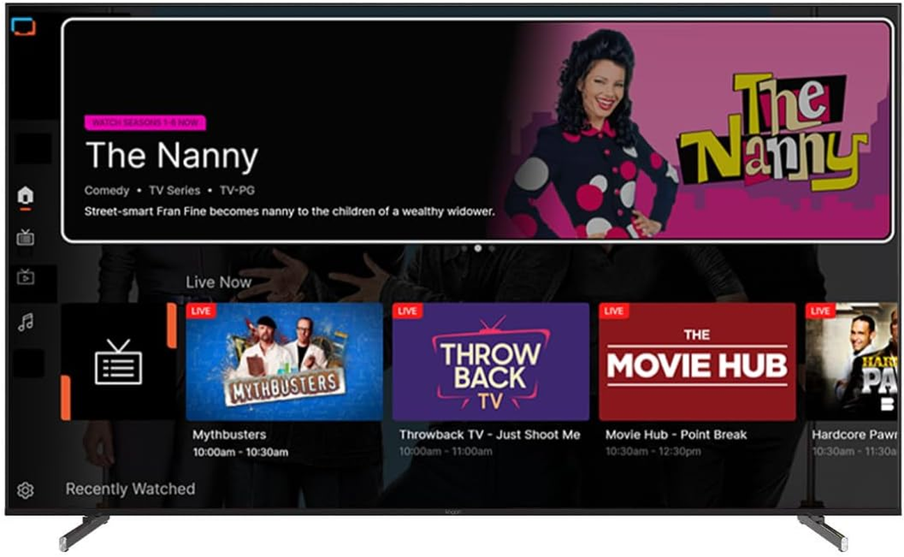 Kogan 70" QLED 4K Tizen Smart TV (With Samsung TV Plus) - T96Q - KAQL70T96QA - 70 Inch image number 3