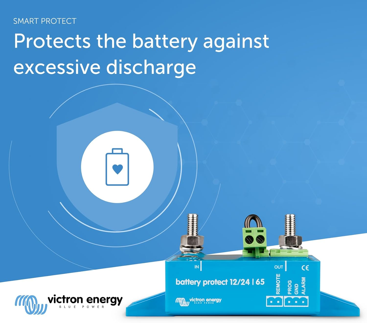 Victron Energy Batteryprotect 12/24-Volt 65 Amp image number 2