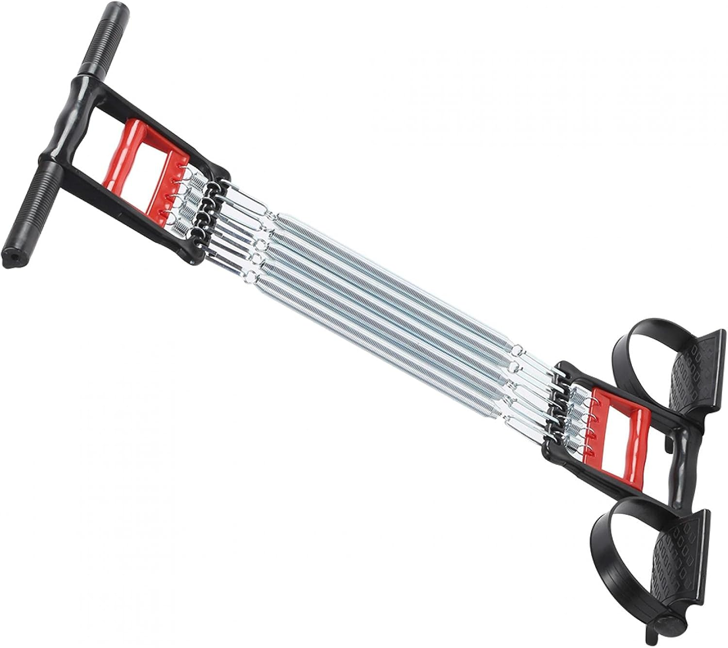 Clasken Spring Chest Expander, 5 Springs with 65KG Force, Removable, Easy to Install, Chest, Arms & Abdomen Workout image number 4