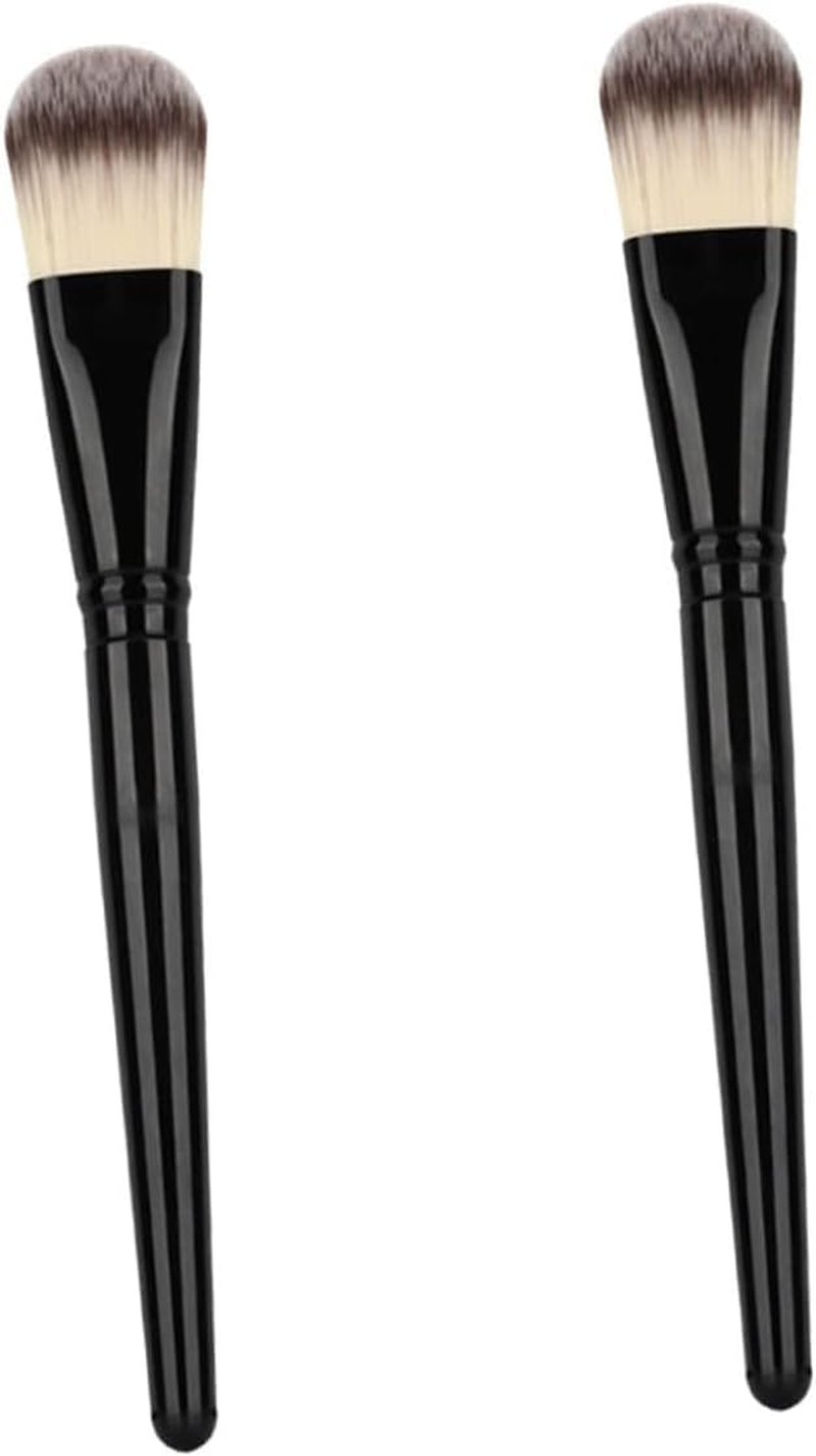 2PCS Nylon Facial Mask Brush Set - Professional Mud Mask Applicator with Precise Firm Bristles for Even Skincare Application, Portable Beauty Tool for Home & Travel Use image number 4