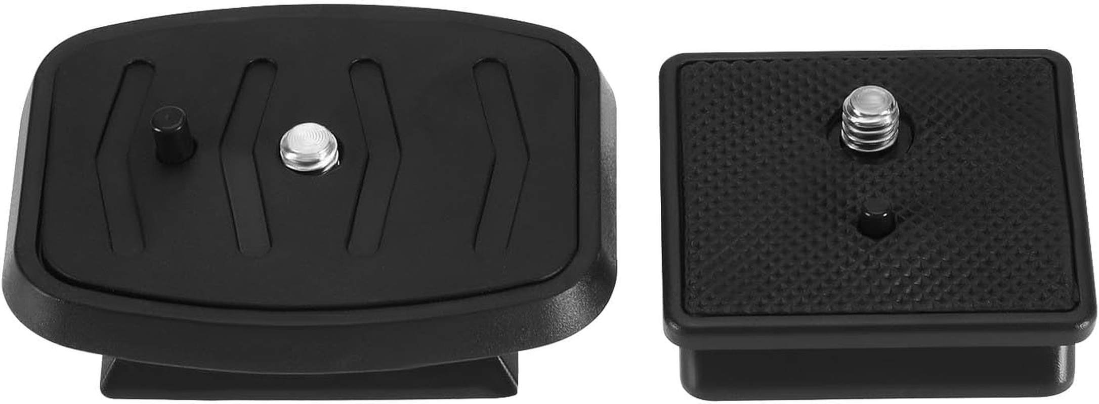 VGOL 2PCS 41Mm & 43Mm Tripod Quick Release Plate Camera Mounting Adapter Tripod Head Screw Adapter Mount Camera Fixing Support Black image number 5