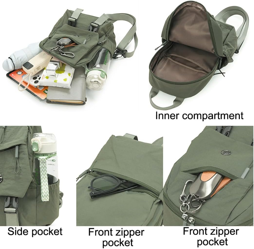 Sellerfun Durable Nylon Workwear Backpack for Men Women Casual Outdoor Travel Rucksack image number 1