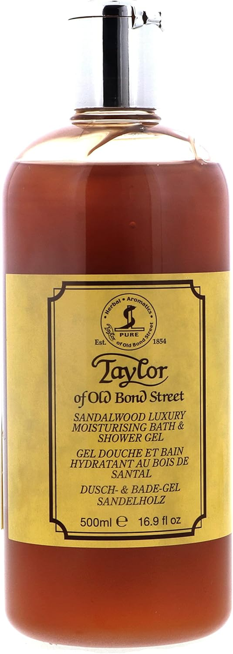 Taylors Sandalwood Bath & Shower Gel 500Ml image number 3