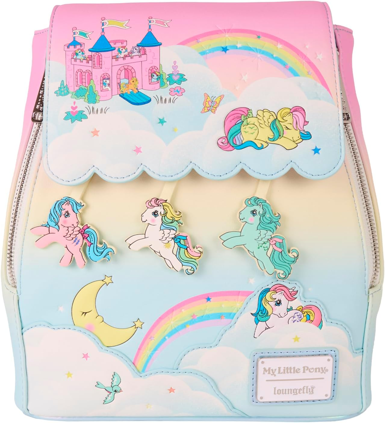 Loungefly Hasbro My Little Pony Mini Backpack image number 3