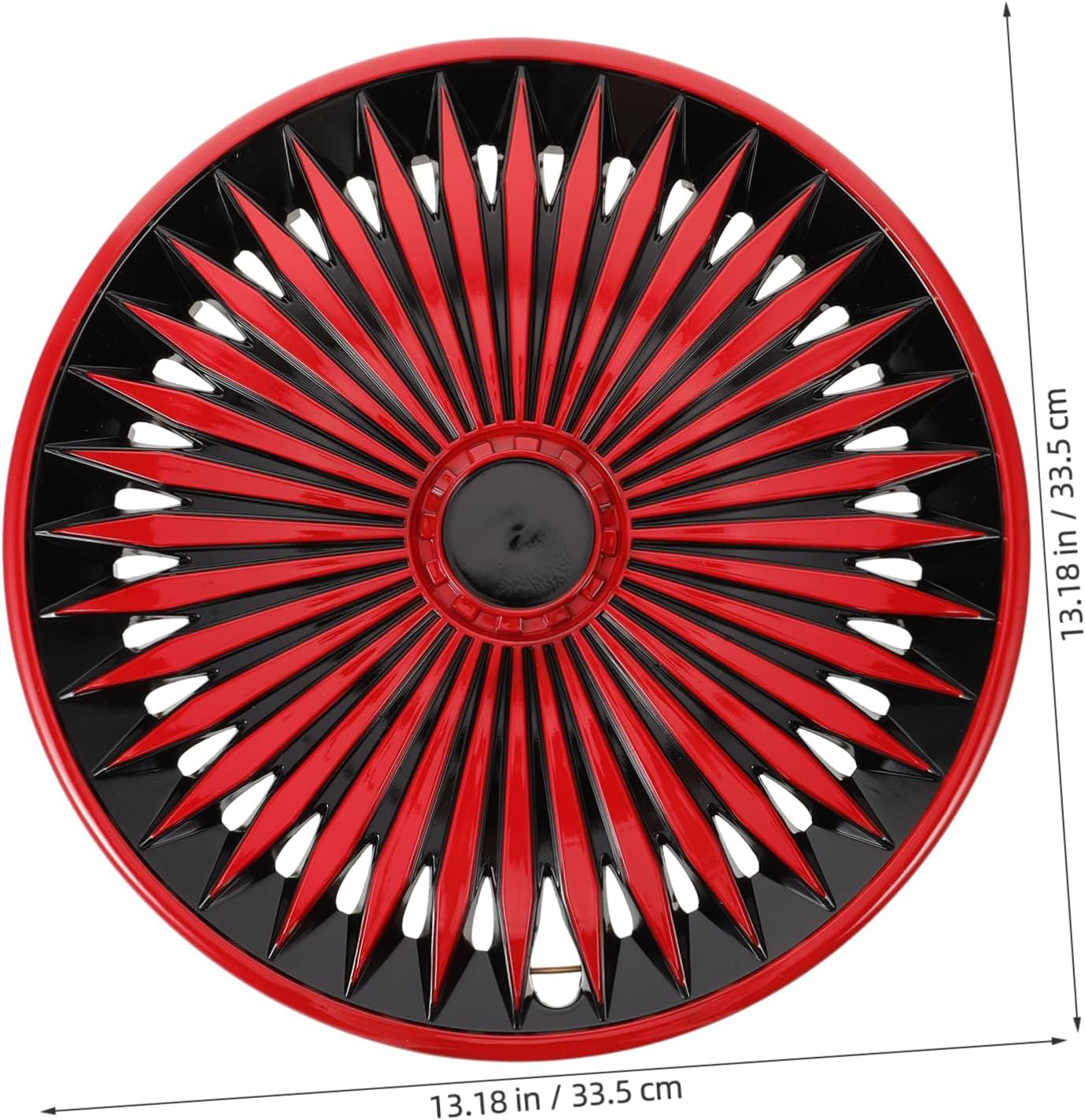 JECOMPRIS Decorative Car Hubcap Set Universal Wheel Rim Covers for Automotive Vehicles Easy Installation Suitable for Trucks and Cars