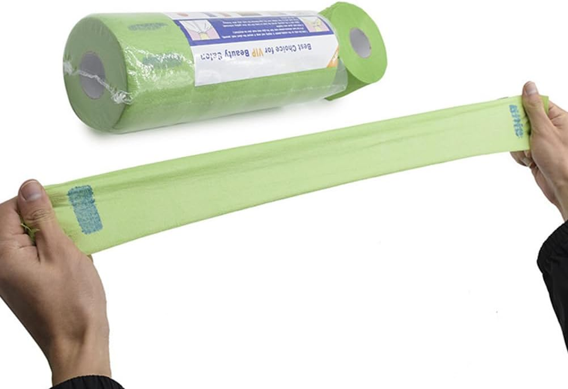 FRCOLOR 6 Rolls Barber Neck Strips Hair Wrap Paper Strips Soft Flexible for Hair Cutting Styling Salon image number 6