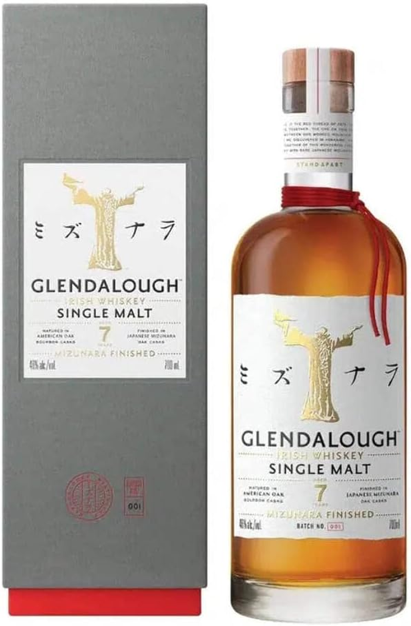 Glendalough 7 Year Old Mizunara Cask Finish Single Malt Whiskey 700Ml