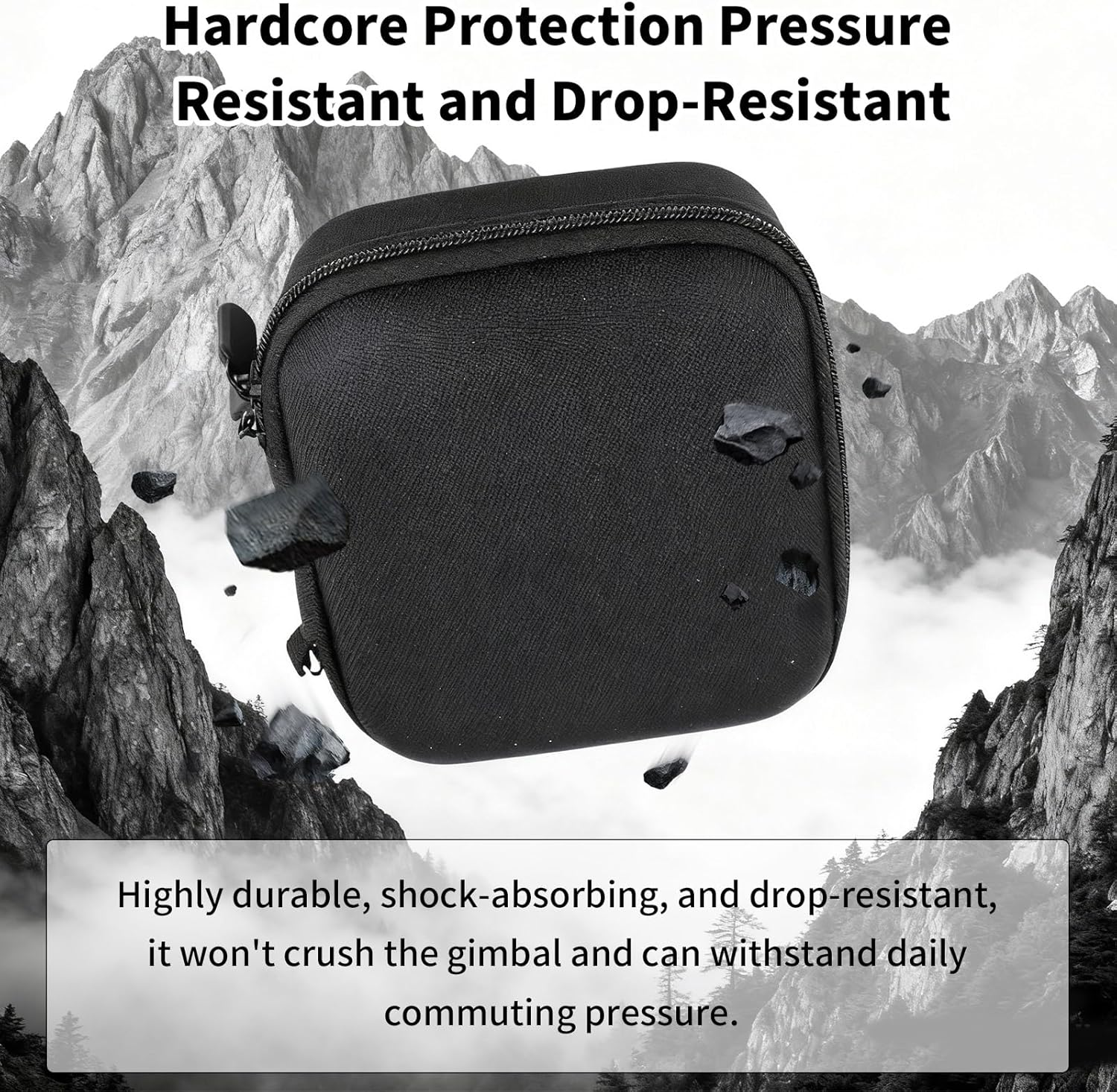 Carrying Bag for Insta360, Waterproof Portable Camera Storage Protective Case with Lanyard Practical Protective Accessories for Insta360 Go Ultra image number 4