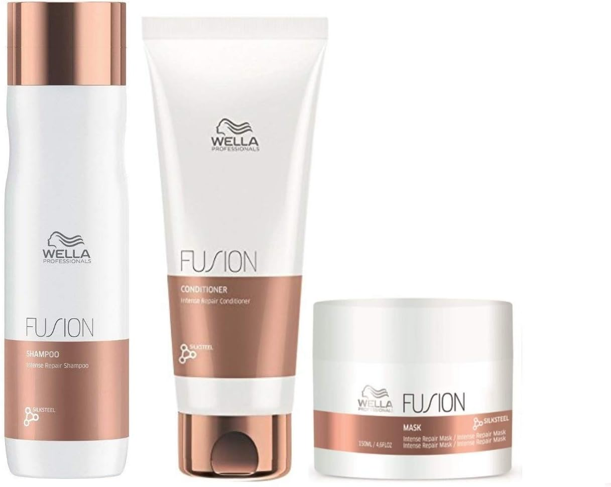 Wella Professionals Wella Fusion Shampoo 250 Ml Conditioner 200 Ml Mask 150 Ml