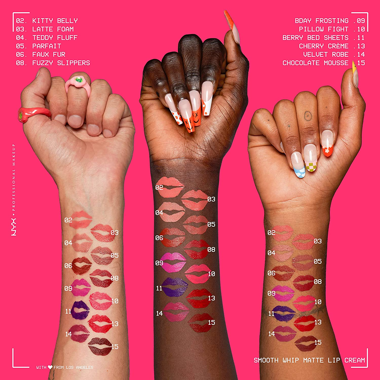 NYX Professional Makeup Smooth Whip Matte Lip Cream - Latte Foam image number 7