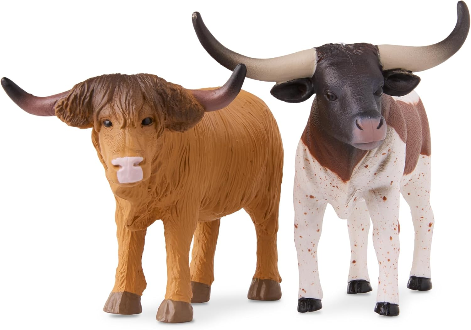 Terra by Battat &ndash; Toy Farm Animals &ndash; Cows, Bulls, Donkey &ndash; Animal Toys for Kids &ndash; 6 Farm Figurines &ndash; 3 Years + &ndash; Farm Animal Set image number 5