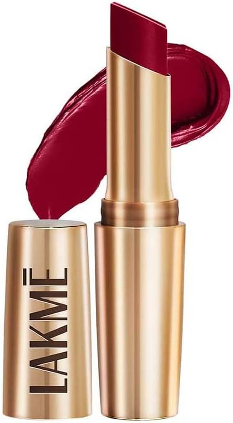 Lakme 9TO5 Primer + Matte Lip Color Burgundy Passion 3.6 G image number 1