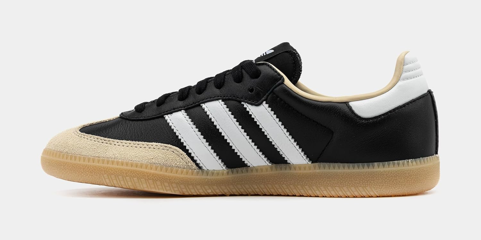 Adidas Samba OG Mens Lifestyle Shoes (Off White/Core Black/Gum 3) image number 1