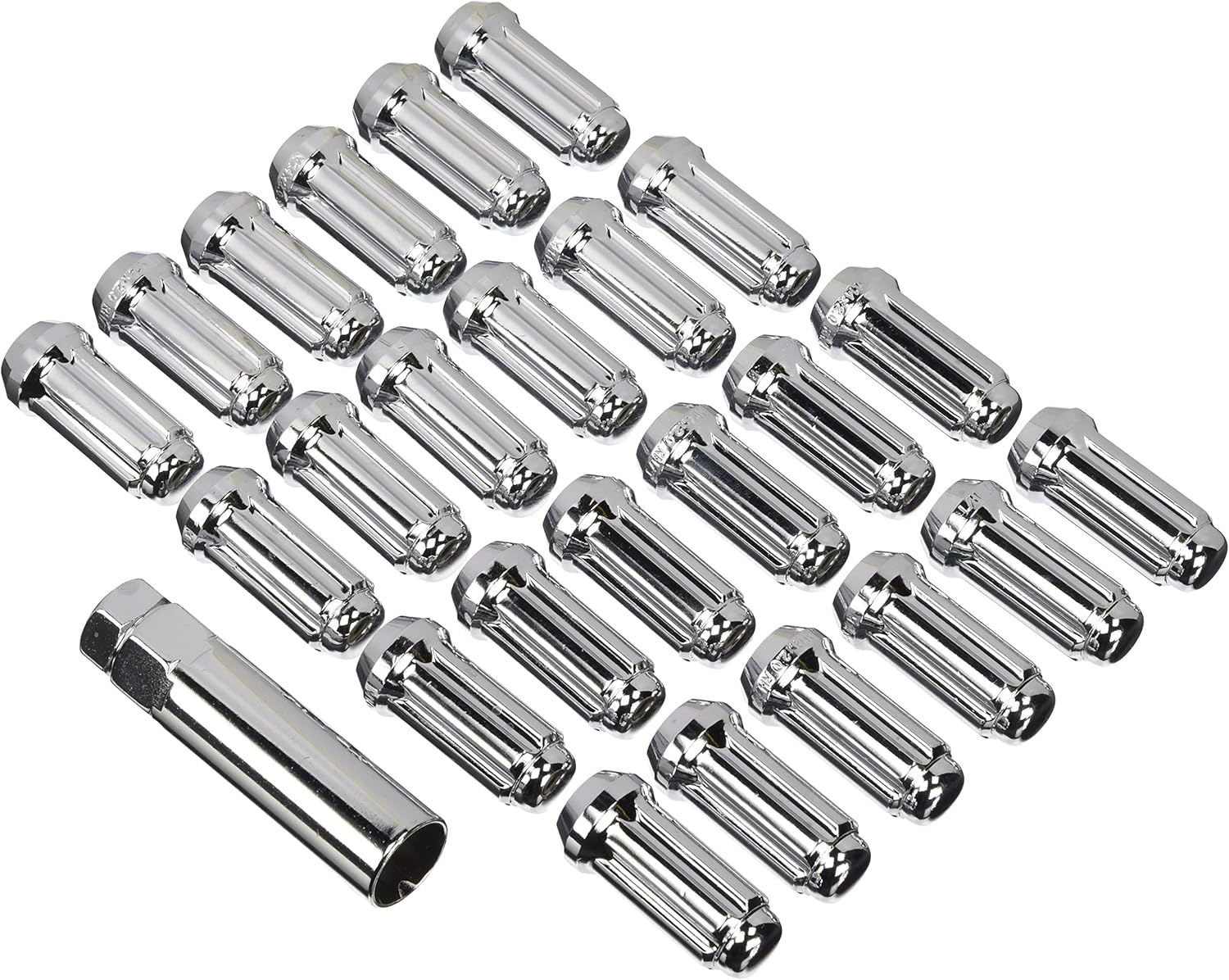 West Coast Accessories W5642ST 14 Mm X 2.0" Spline Closed End Truck Wheel Lug Nut Installation Kit - 6 Lug