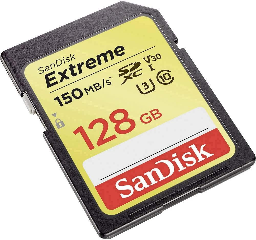Sandisk Extreme SD Class 30 Memory Card, 128GB image number 3