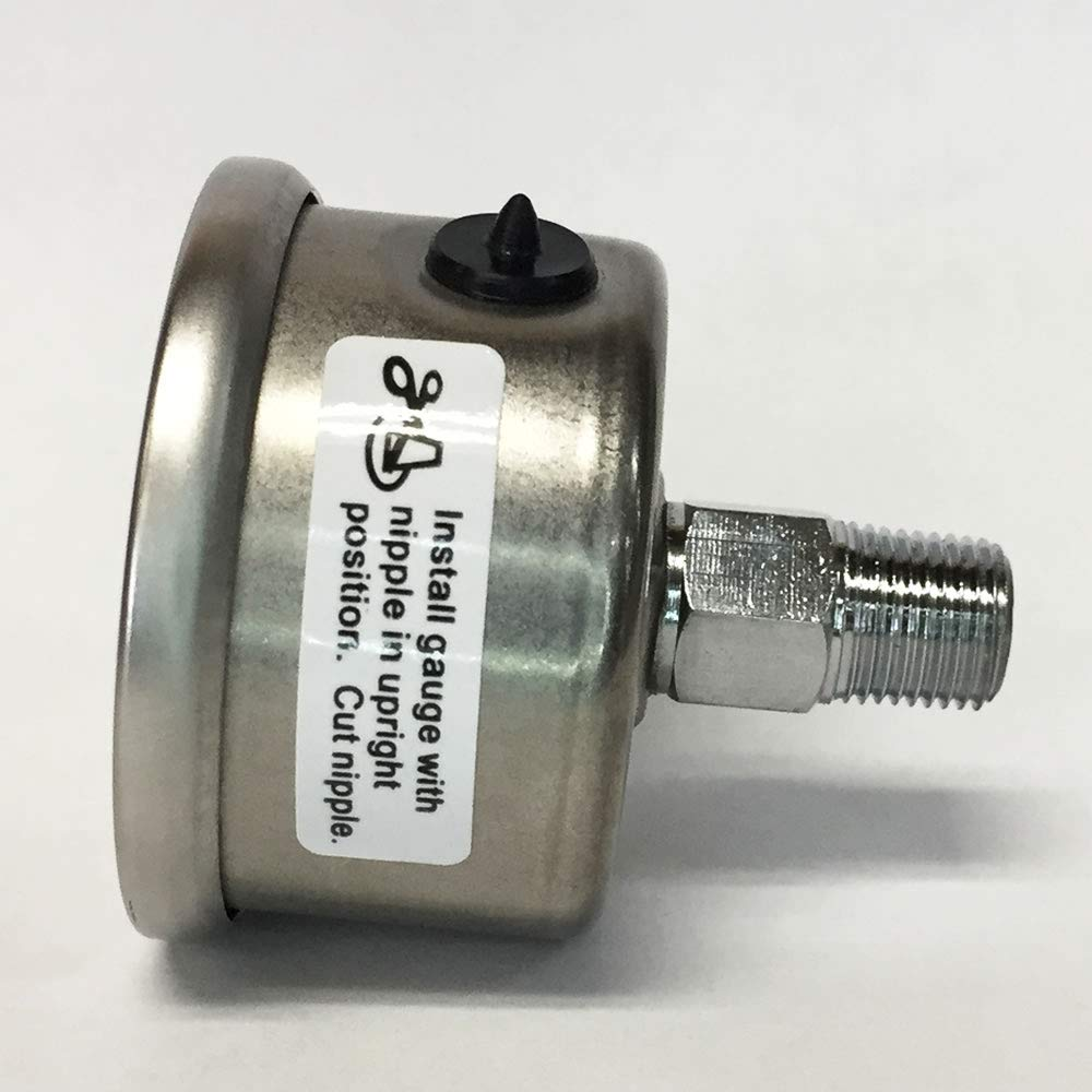 LB00015 Liquid Filled Fuel Pressure Gauge image number 1