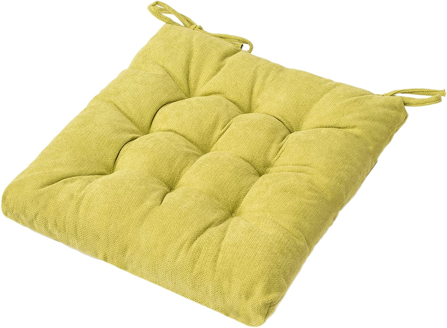 SQUARE MOON 4 Pack Seat Cushion, Chair Cushion, Comfort Chair Pads, Chair Mat for Indoor, Outdoor Dining Chair, Office Chair, Desk Chair image number 5