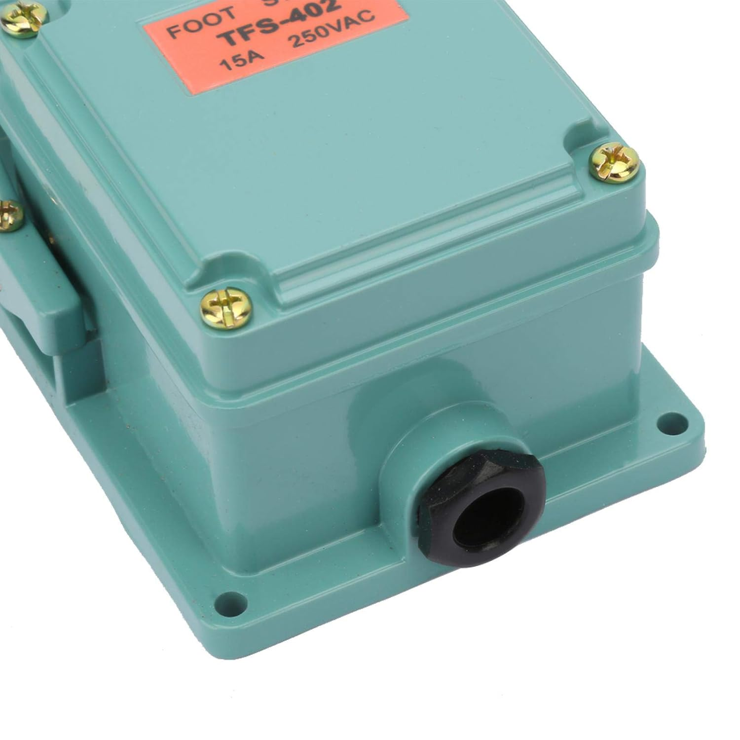 Foot Switch, Foot Pedal Switch, AC 250V 1NO Aluminum 15A for Home image number 2