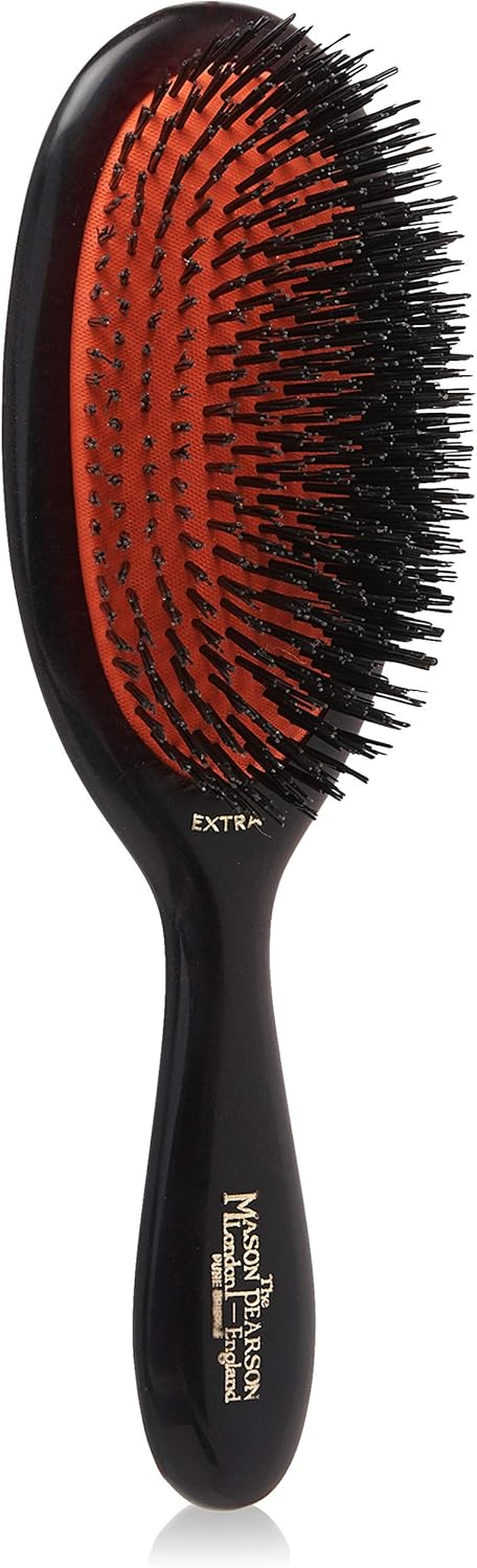 Mason Pearson Extra Small Pure Bristle Brush - B2 Dark Ruby, 2 Count image number 3