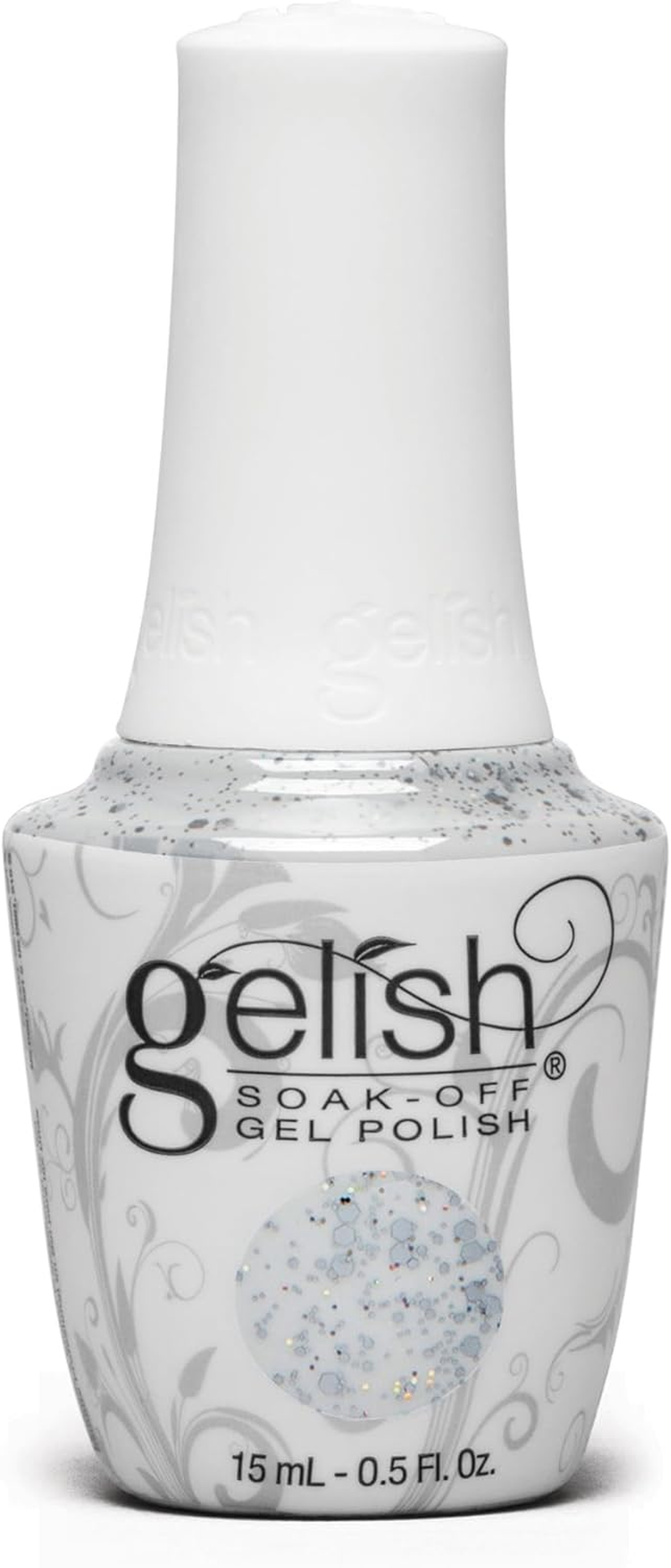 Gelish Am I Making You Gelish? Professional Gel Polish, Silver Glitter, 15 Ml image number 4