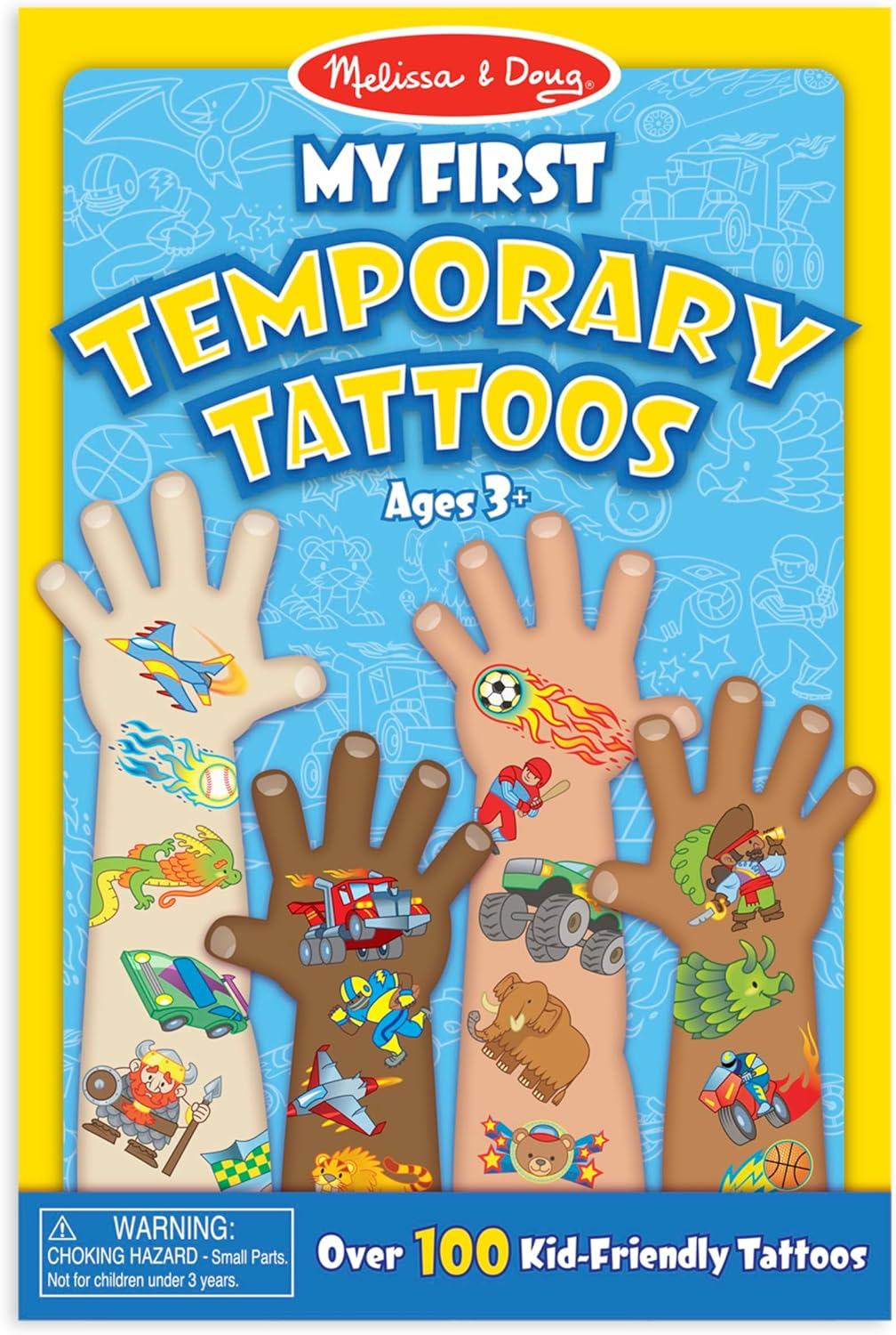 Melissa and Doug - My First Temporary Tattoos - Adventure Crea image number 1