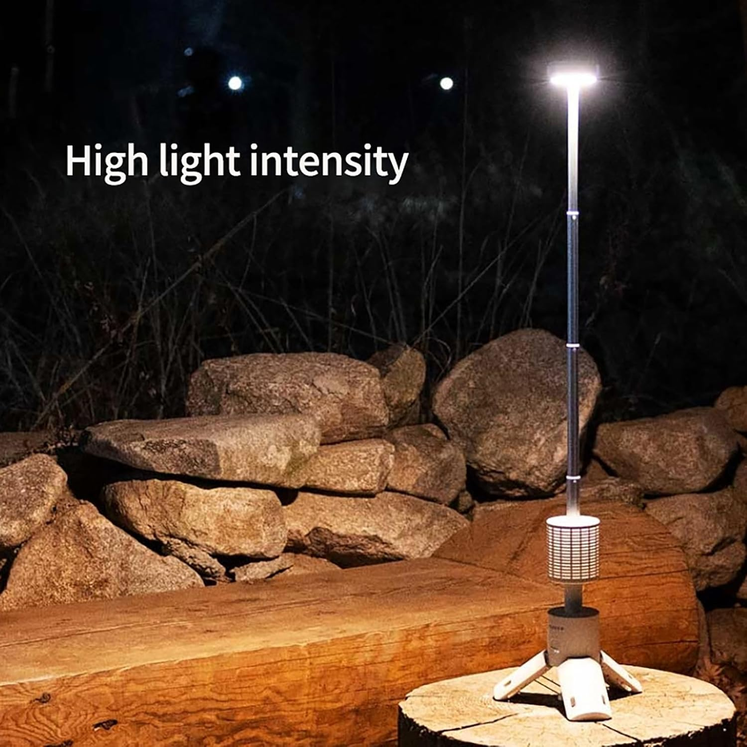 Camping Lights, 10000Mah Battery, Large Capacity LED Camping Lantern, Portable Telescopic & Foldable Rechargeable Night Light, Super Bright 800 Lumens, IPX7 Waterproof Outdoor Emergency,Travel (Green) image number 6