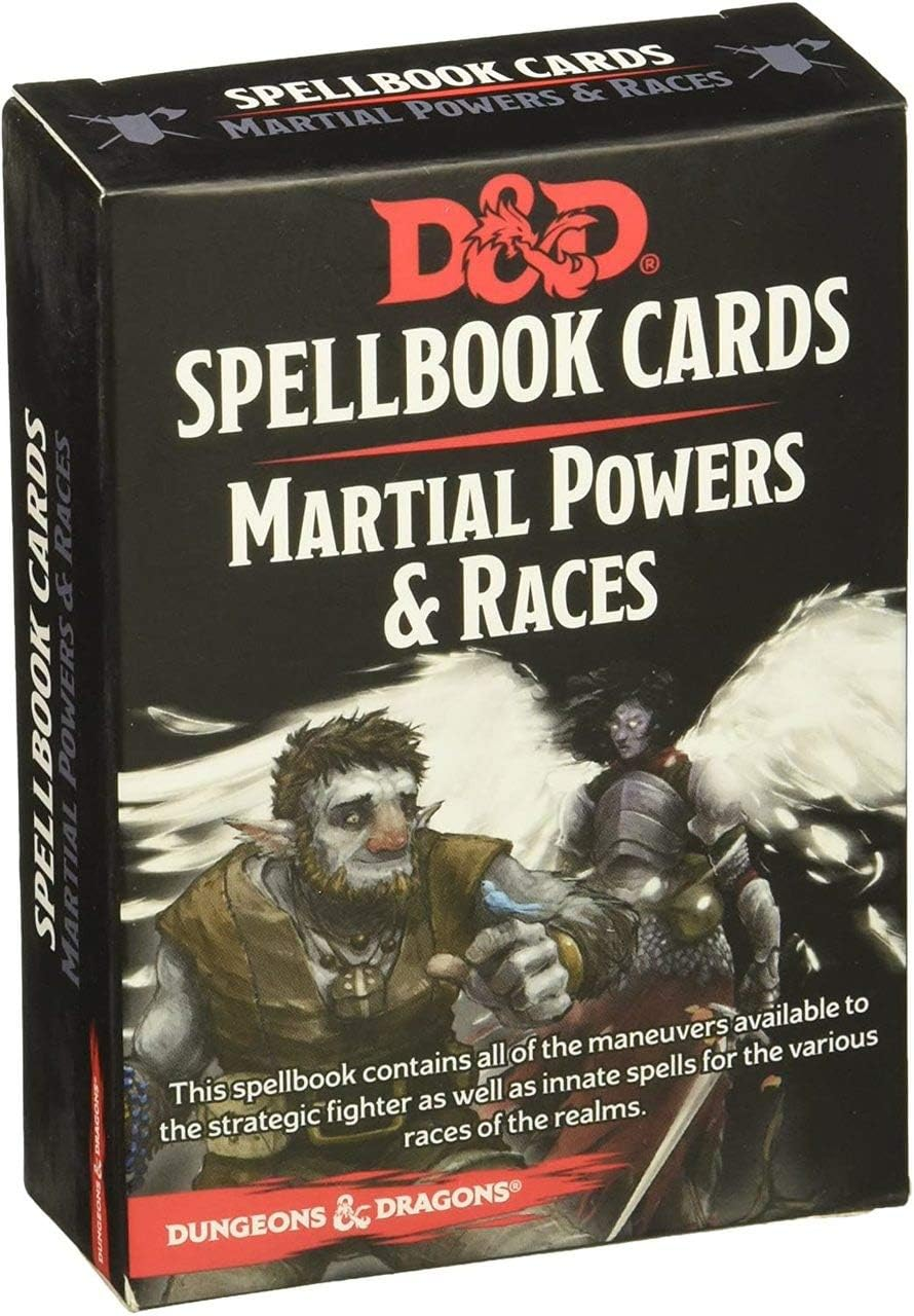 D&D Spellbook Cards: Martial Deck