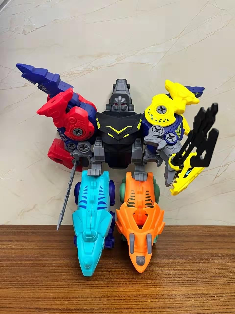 5-In-1 Dinosaur Robot Toys Set for Kids Ages 3-8 | Take Apart Construction Building Kit, DIY STEM Toy for Boys Gift Birthday, Christmas, Easter image number 3