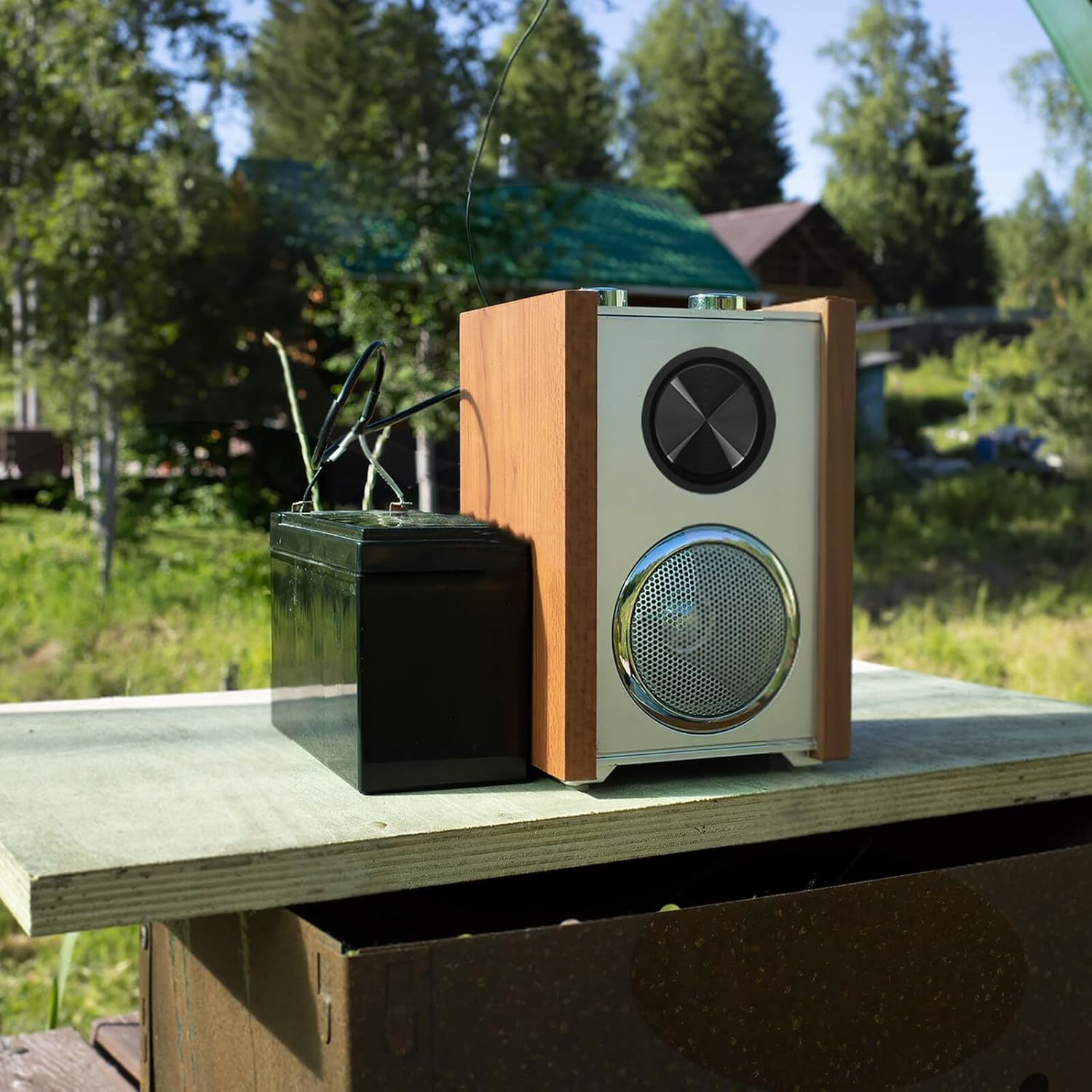 UKCOCO 4Pcs Passive Bass Radiator Diaphragm Plates 65&deg; Rubber Vibration Membrane for Car Speaker Subwoofer Audio Repair, Automotive Bass Speaker Passive Radiator Kit image number 5