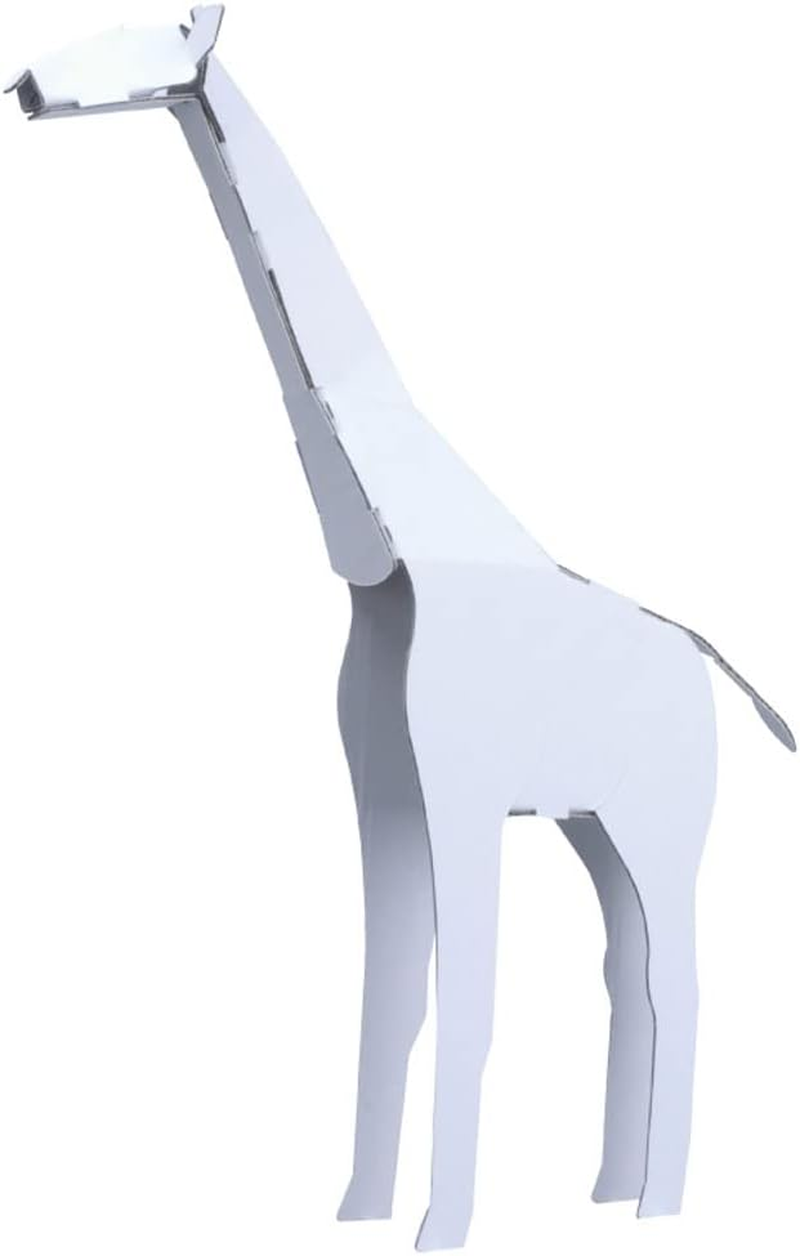 Hacomo Kids Giraffe 463 Cardboard Craft Kit image number 2