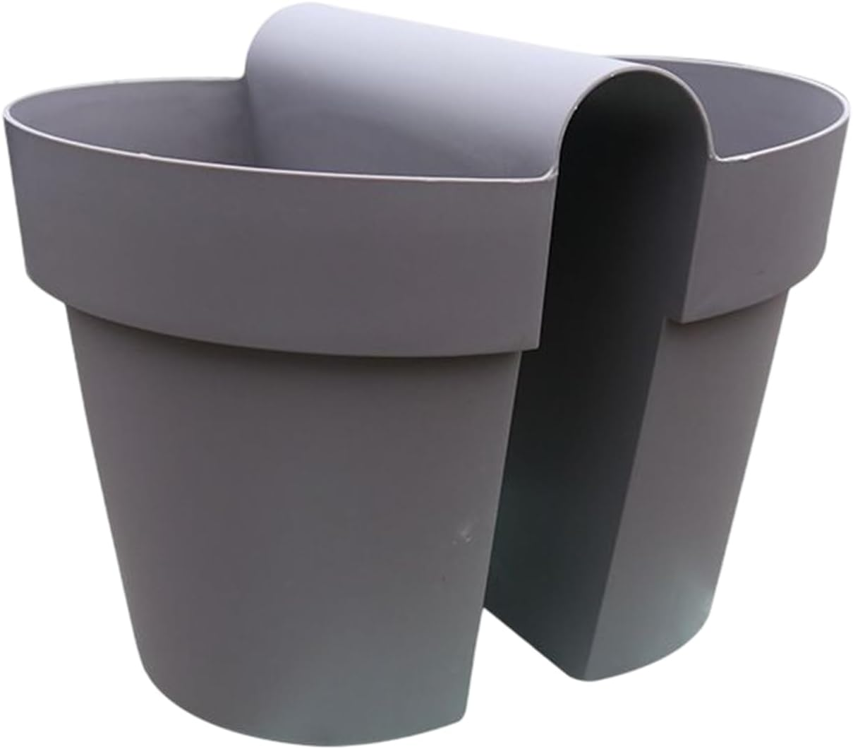 Deck Railing Planter Boxes,Window Flower Box | Garden Accessory for Flowers Strawberry Urban Farm Yard Fence Patio Balcony Apartment Driveway Backyard House image number 2