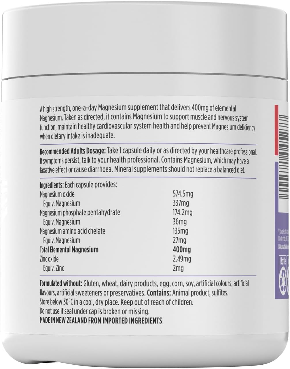 Nutralife Magnesium Forte Daily Cap X 200