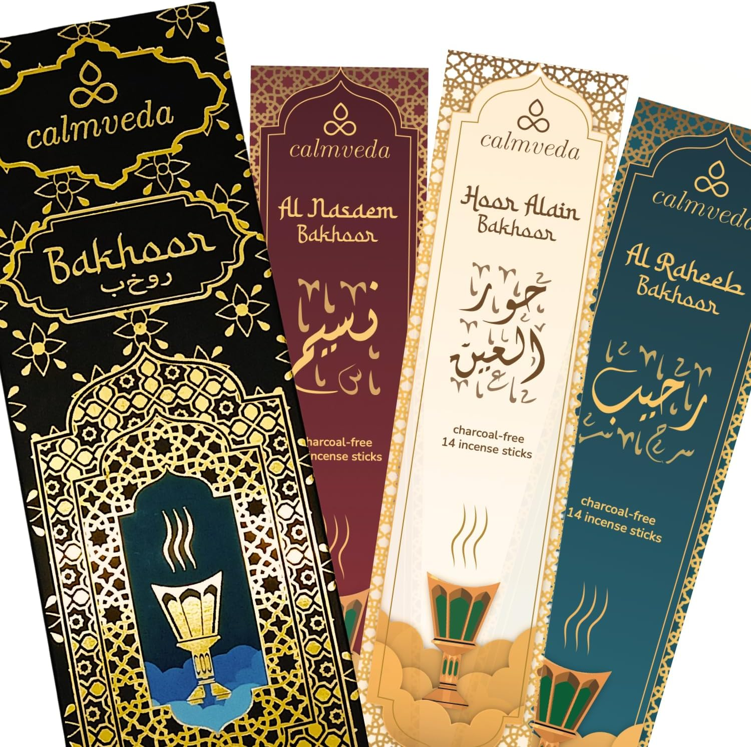 Potent Dragons Blood Incense Sticks - (40+Sticks 9 Inch) Thick Natural Resin Incense Clean Charcoal Free | Sweet Spicy & Ambery Smelling Protection Incense (Burn Time 45+ Mins)