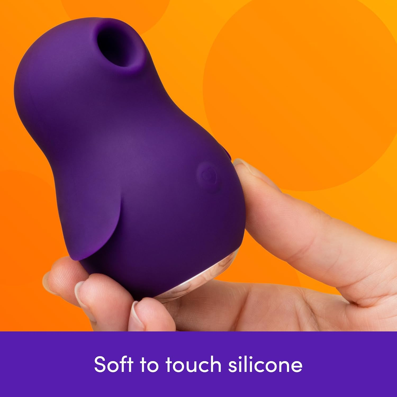 Lovehoney Penguin Clitoral Stimulator - Clit Sucking Pocket Pal Toy with 10 Suction Speeds &ndash; Waterproof Vibrating Sex Toy for Women &ndash; USB Rechargeable image number 5