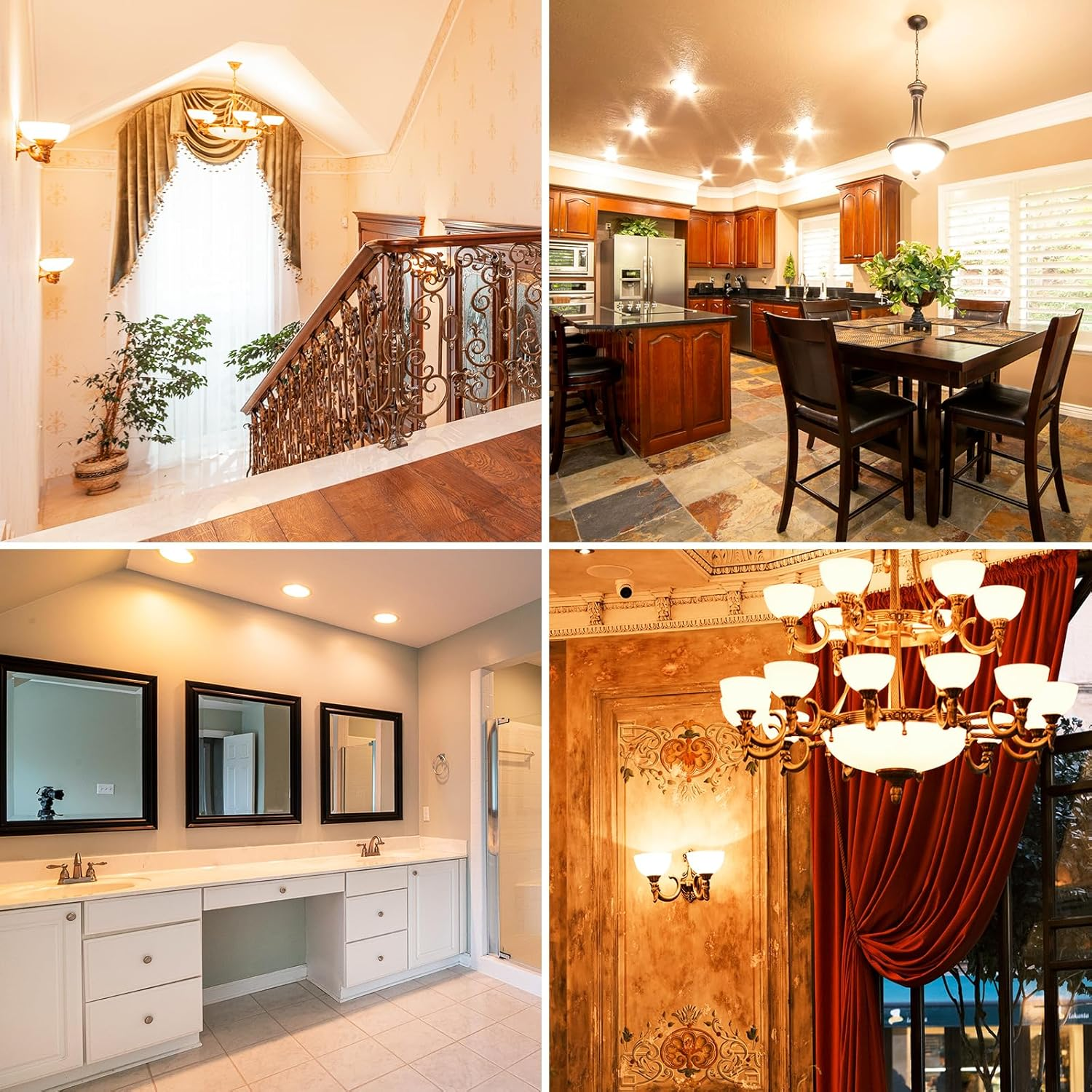 UCINNOVATE G9 LED Light Bulbs Dimmable, New 4W Replace 35W Halogen Bulbs,Warm White 3000K, G9 Globe Bulb Ideal for Ceiling Light, Dining Room Living Room Kitchen Chandelier Bulbs, 230V image number 3