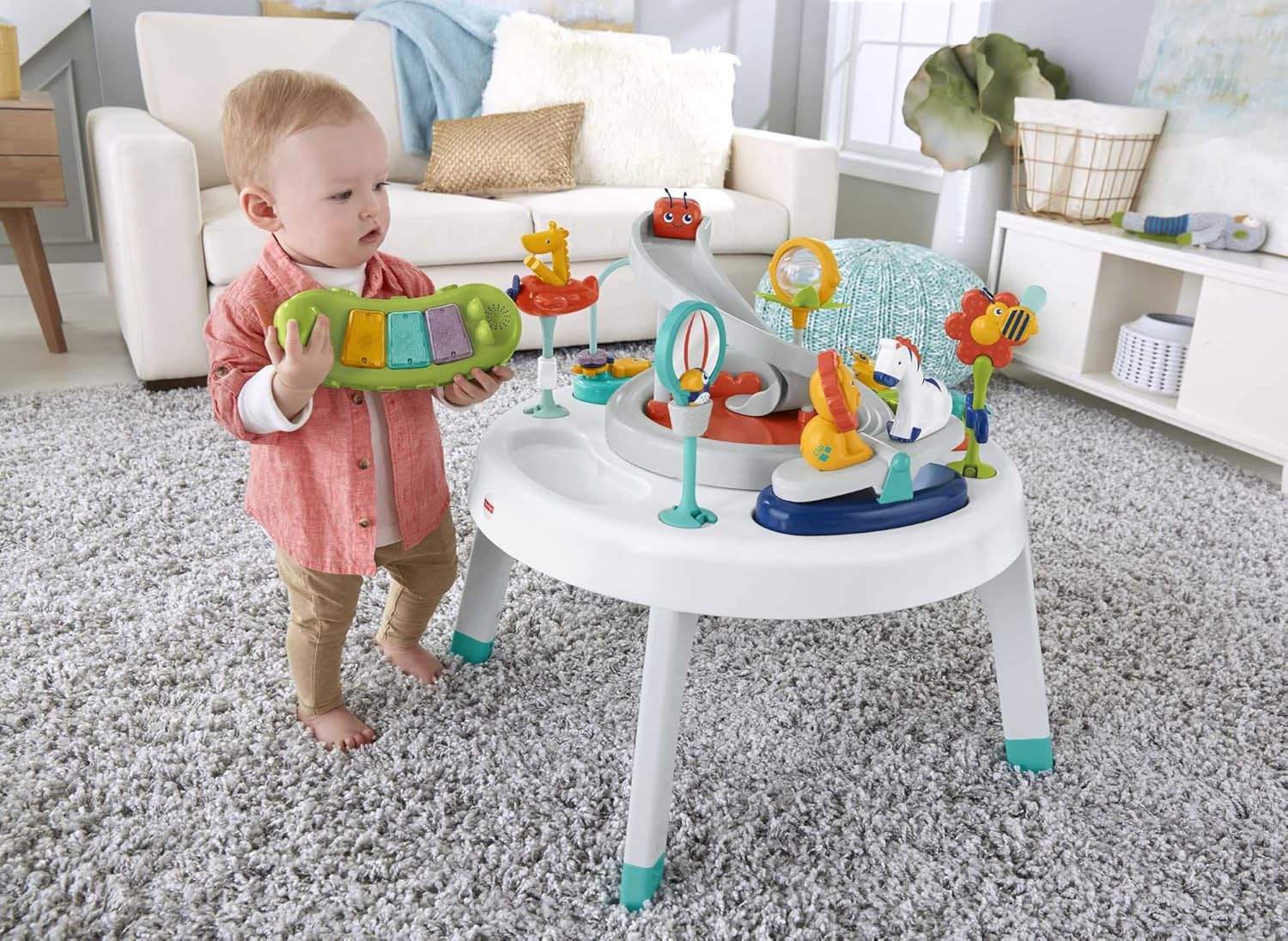 Fisher Price - 2-In-1 Sit-To-Stand Activity Center