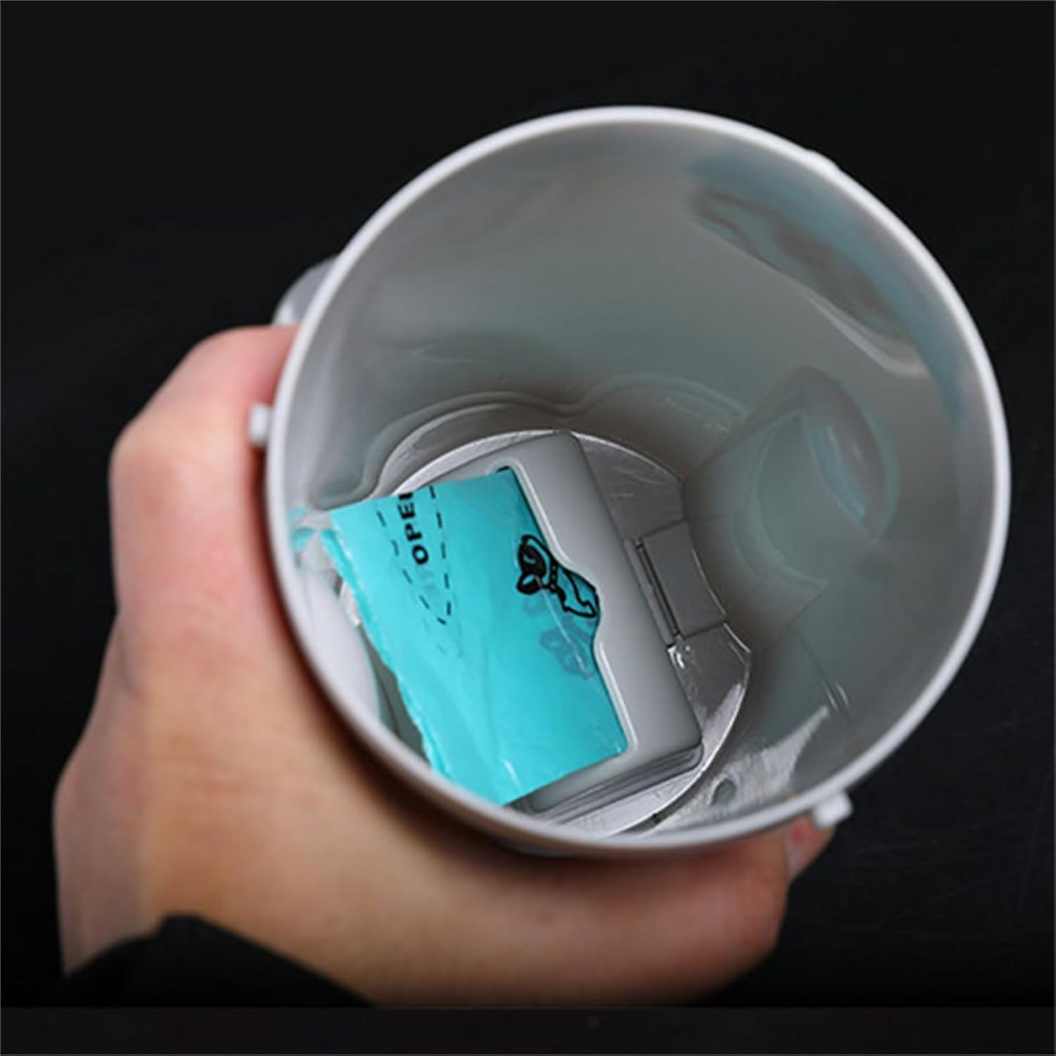 Easy to Carry Cat Sand Shovel, Portable Cat Litter Scoop with Storage Box for Pet Cleaning