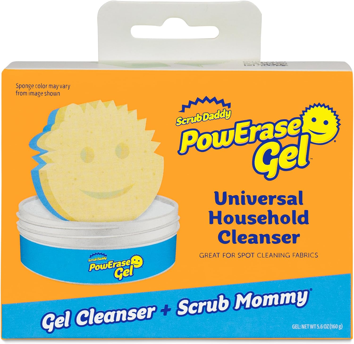 Scrub Daddy Powerase Gel - Versatile Stain Remover for Fabrics & Textiles - Gentle Laundry Pre-Treatment - Includes Dual-Sided Scrub Mommy image number 4