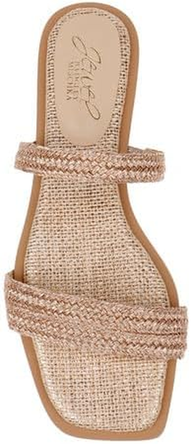 Jewel Badgley Mischka Helena Flat Summer Sandal