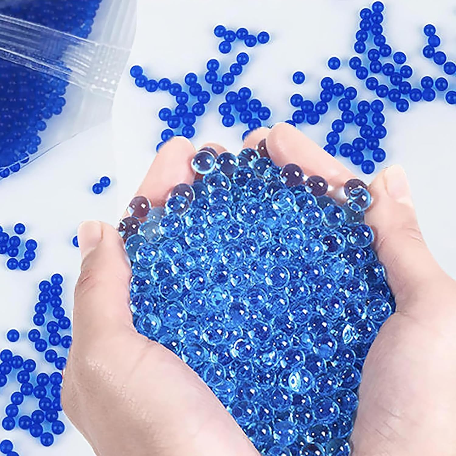 Gel Balls Blaster Ammunition, Gel Balls Blaster Gun Refill Bullets (7-8Mm, 10 Packs, 10,000 per Pack) image number 5