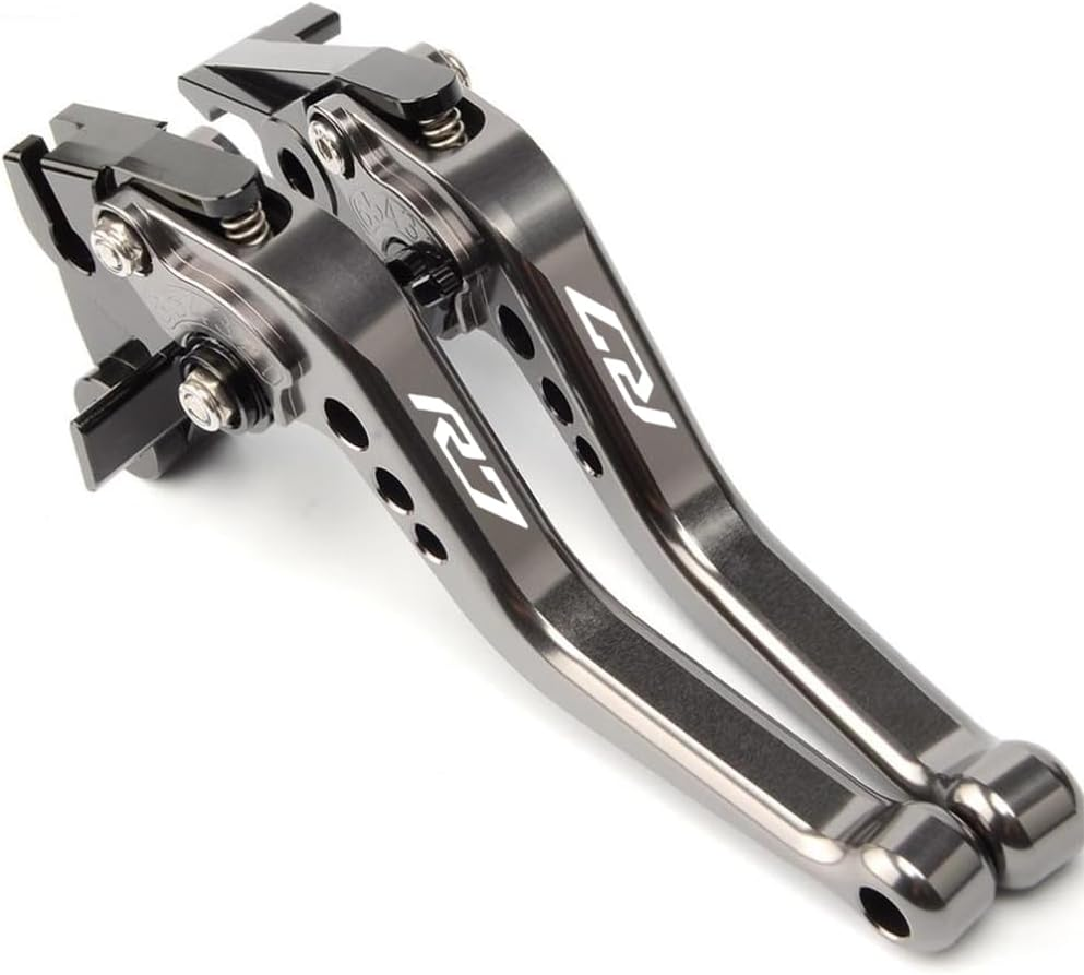 For Yamaha R7 YZF-R7 2021-2024 Short Brake Clutch Lever CNC Aluminum Alloy Accessories (Black)