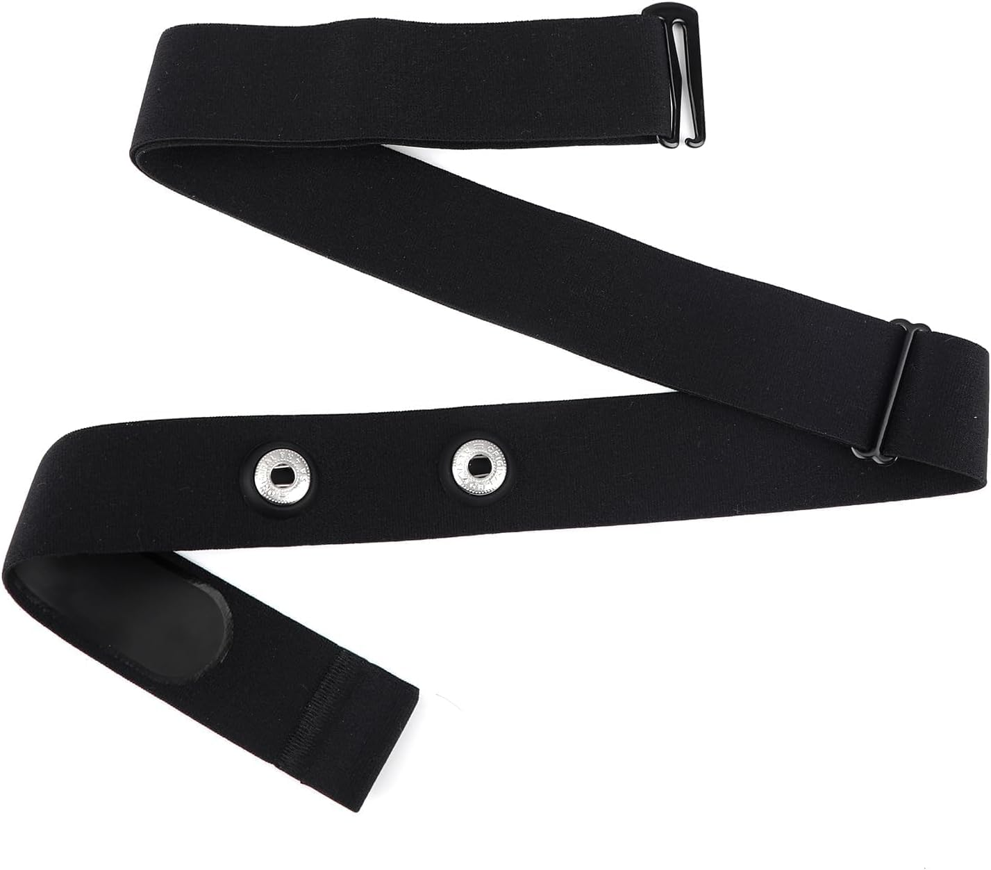 Heart Rate Monitor Chest Band for Polar H10 H9 H7, Adjustable Waterproof Replacement Chest Strap Compatible with Polar Garmin, Black image number 5