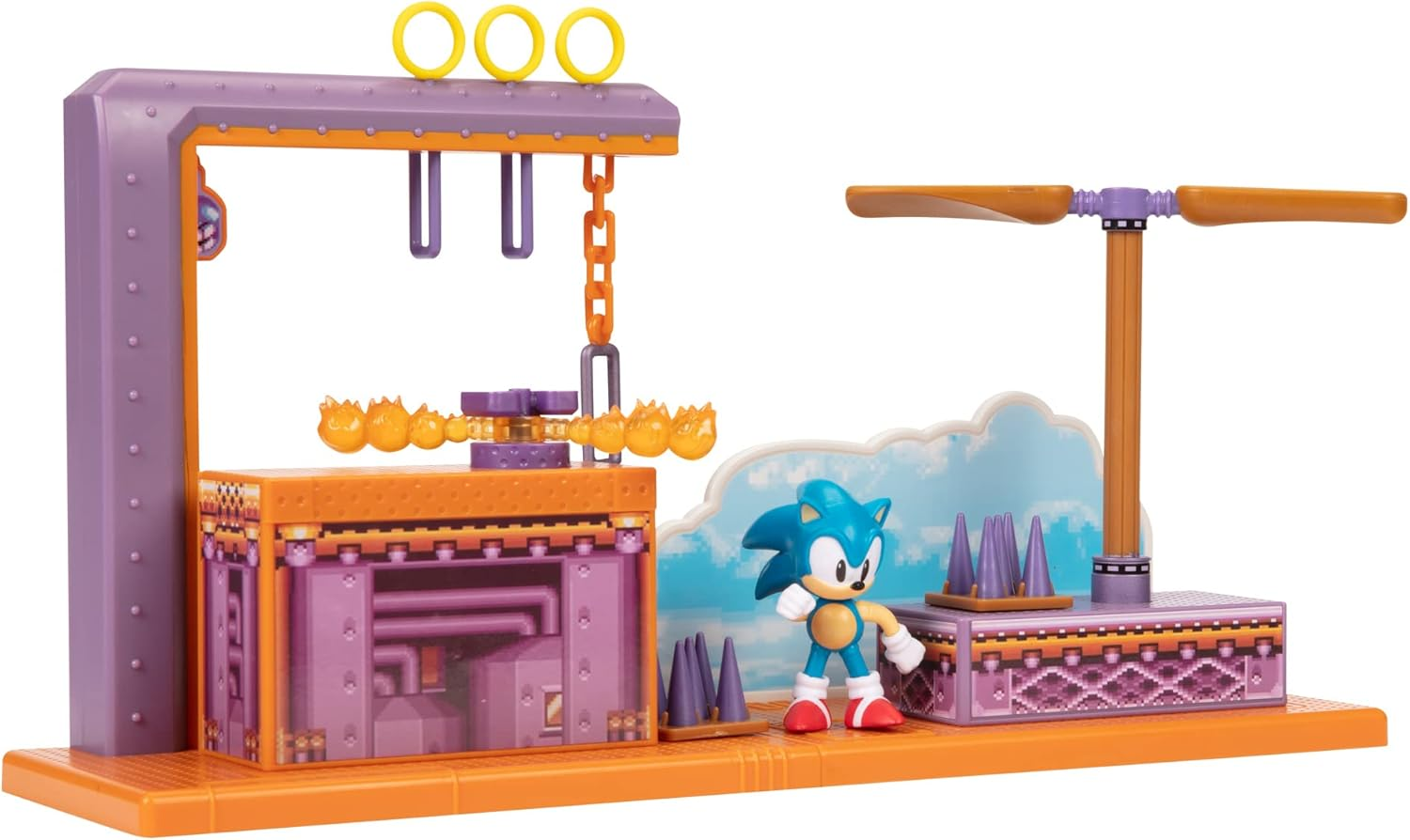 Sonic - 2.5" Flying Battery Zone Playset image number 1